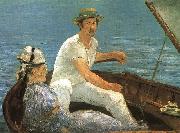 Edouard Manet Boating oil on canvas